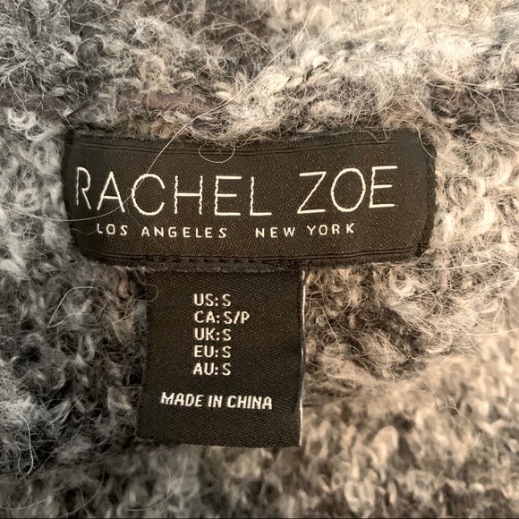 Rachel Zoe alpaca wool blend ombré cardigan small - Picture 7 of 7